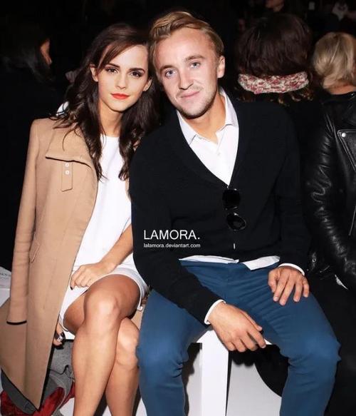 原创哈利波特赫敏和马尔福很显然她对他一见钟情了