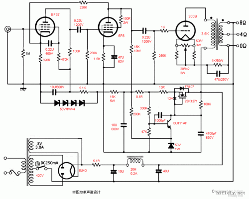 对于胆机电源形式的个人看法