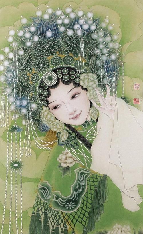 戏曲人物-花瓣网|陪你做生活的设计师 | 戏曲人物白描