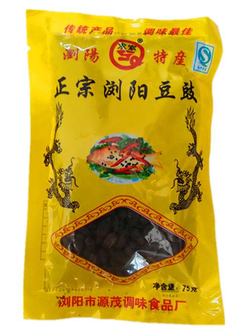 浏阳风味豆豉200g湖南特产 正宗溢品鲜干豆豉 农家自制黑豆鼓包邮