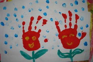 小朋友手印简笔画 简笔画图片大全-蒲城教育文学网