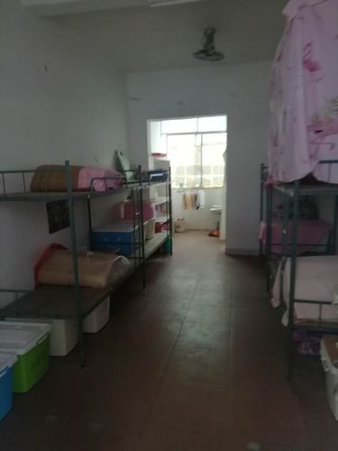 上犹三中全体教师携手校园清洁