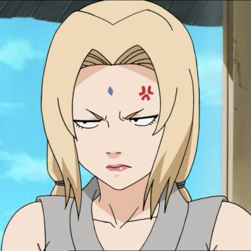 火影忍者千手纲手自截头像可做情头