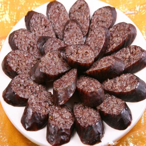 米肠 糯米肠 猪血糯米肠_延边米肠朝鲜族特产韩式米肠猪血手工糯米肠