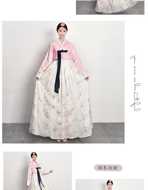 韩服女士韩国传统服饰宫廷结婚朝鲜民族表演舞台舞蹈演出古装套装