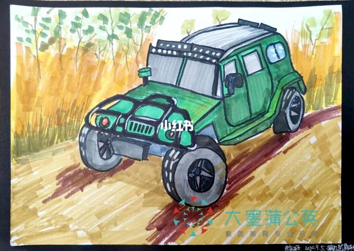 《疯狂的越野车》_越野车_运动_文化_绘画