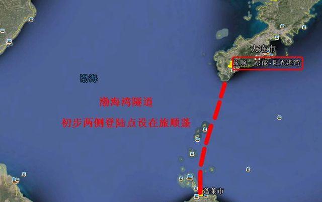中国将建全球最长海底隧道:连接烟台和大连,总设计投资3000亿!