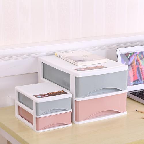 桌面多层收纳箱塑料抽屉式收纳柜儿童储物柜子宝宝衣柜婴儿整理箱d10