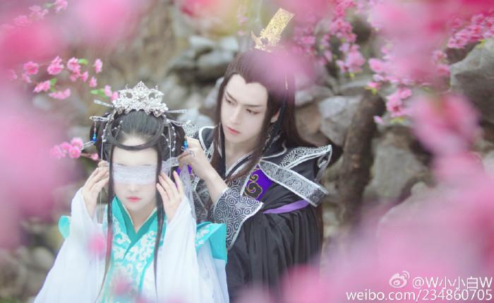 三生三世十里桃花##cos##预告# ,#夜华# 小小白;#白浅#,#素素# @小柔