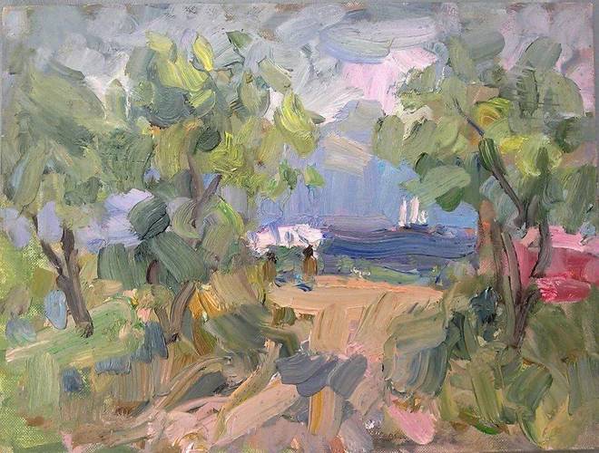 亚历山大·库里什用厚重的笔触速写式方法记录第一印象