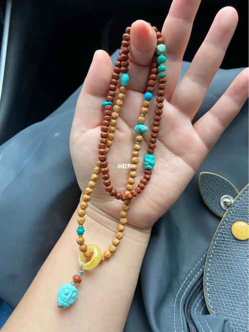 小佛手百香籽_手串_文玩_配饰_挂脖_上色_文玩手串_兴趣爱好_兴趣爱好