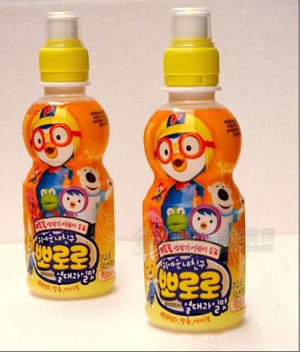 韩国八道宝露露儿童乳酸菌果汁饮料235ml24瓶箱
