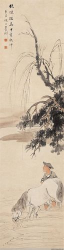晚清画家倪田的人物画欣赏6