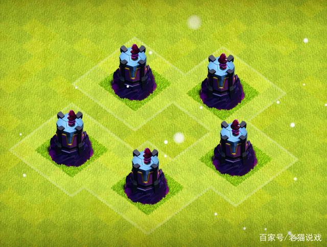 部落冲突:法师塔的一个错误摆设,可以让电龙不受到法师塔的伤害