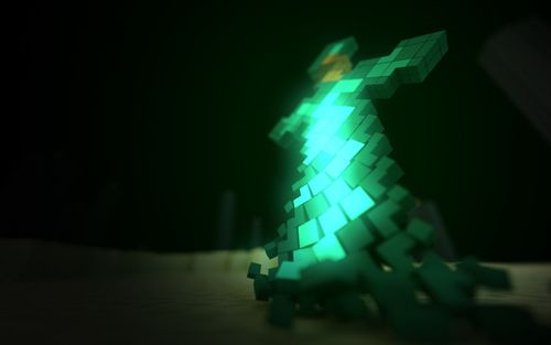 minecraft让壁纸2560x1440分辨率查看