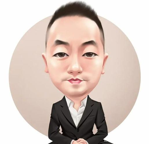 中年男士稳重优雅气质微信头像!真人手绘男生微信头像!