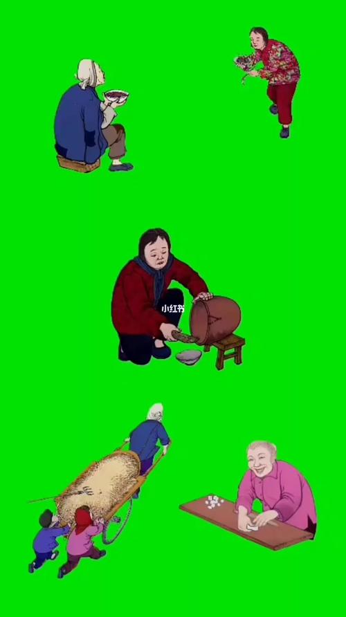 绿幕怀旧素材_怀旧_素材_素材_素材其他