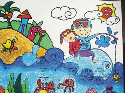 愉快的一天简笔画儿童