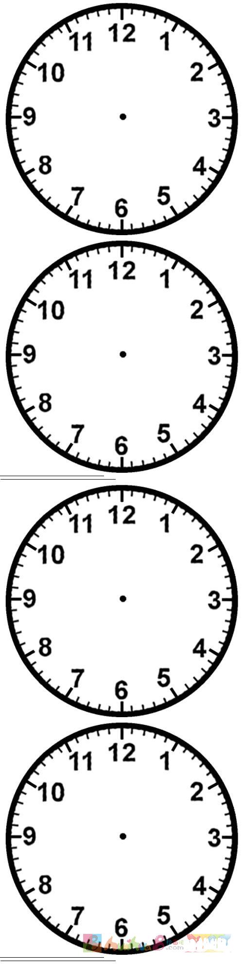 钟表简笔画图片大全集怎么画简笔画教程_绘画吧-画画