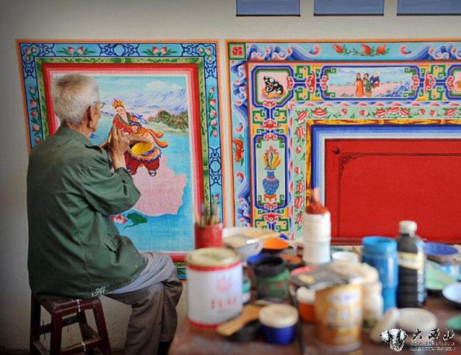 炕围画实用又美丽