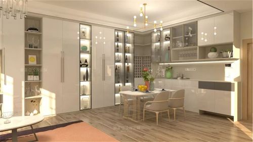 索菲亚36套颜值超高餐边柜设计 让你家餐厅不再乱