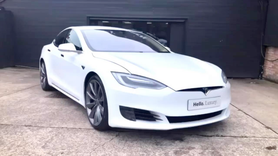 外观内饰实拍展示特斯拉models1