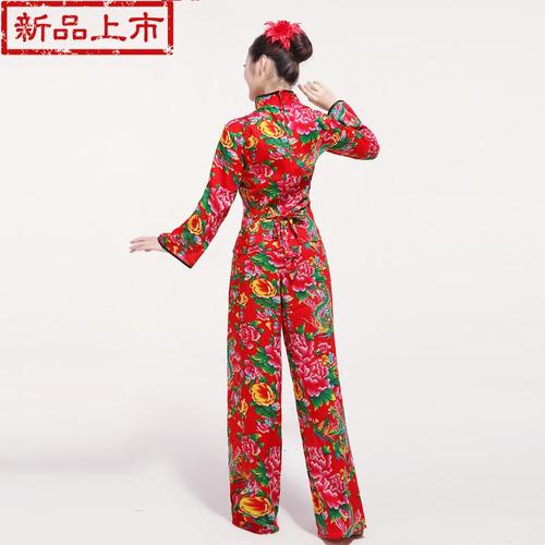 东北二人转演出服采茶村姑民族风广场舞民族服装