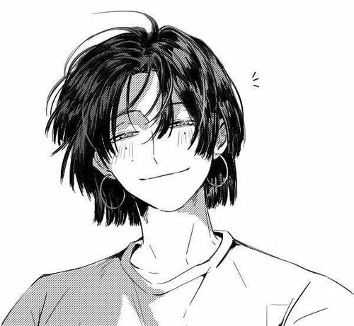 动漫男头|手绘插画风小众男生头像