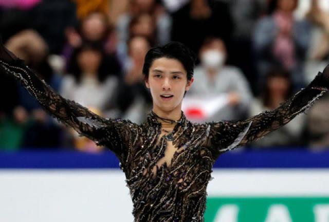 腾讯体育3月23日讯 2019花滑世锦赛,两届冬奥会冠军羽生结弦与