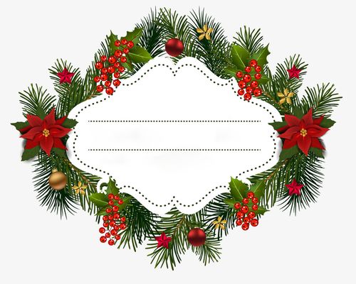 圣诞装饰圣诞节贺卡免抠素材免费下载_觅元素51yuansu