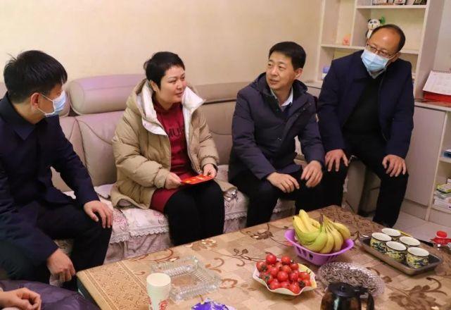 2022年春节即将来临,霍州煤电领导宗亮亮,王建鹏,张晋,屈平,白晓生