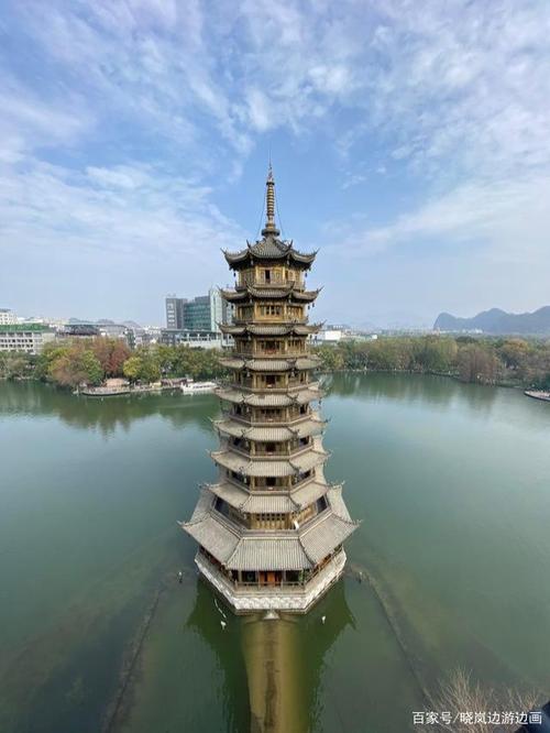 广西两座古塔大有来头,水下藏着1270年前地宫和隧道,门票35元