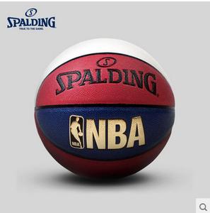 斯伯丁篮球红白蓝