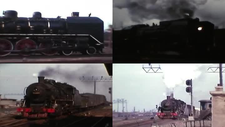 70年代蒸汽火车_视频素材包下载(编号:4275560)_实拍视频_vj师网 www.