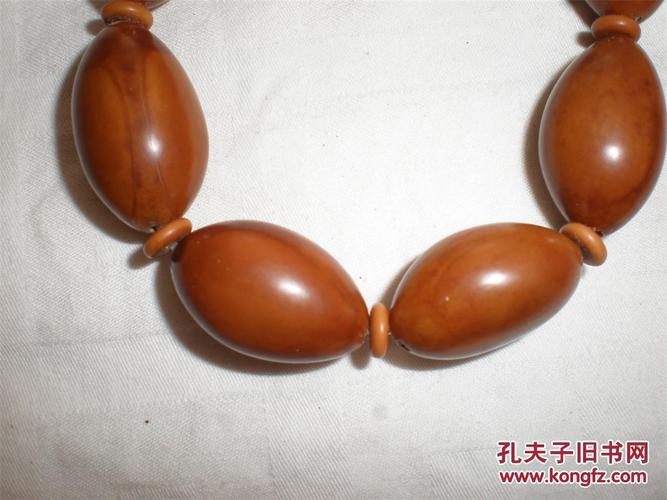 古董古玩文玩首饰系列七年老三花素核橄榄核雕刻佛珠手串手持珠车挂