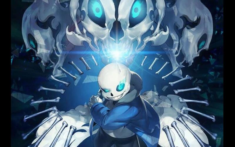 undertale审判长廊sans台词配音