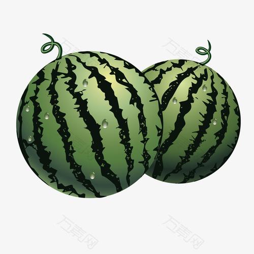 两个大西瓜