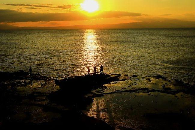 黄昏图片伤感唯美