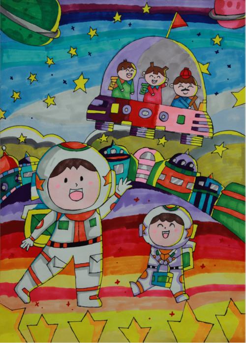 迎六一红领巾心向党巧手绘家乡主题绘画作品展播第三期