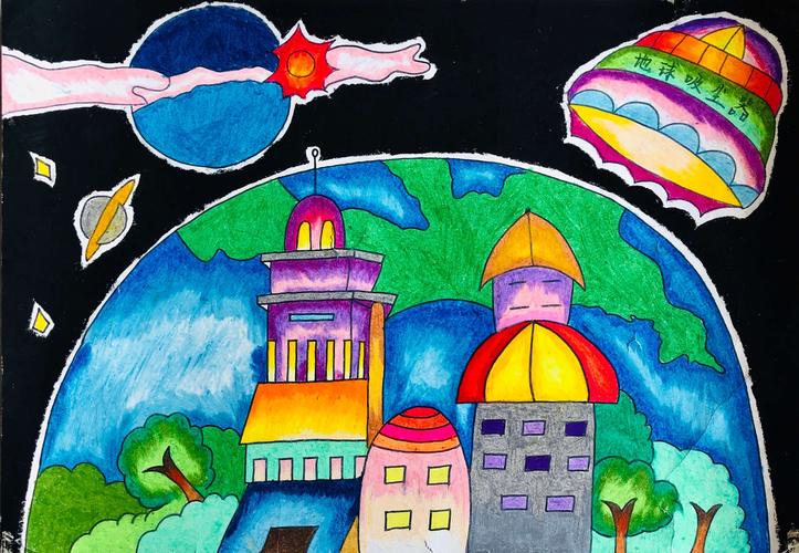平顺中学第五届"科技创新节"科幻绘画作品