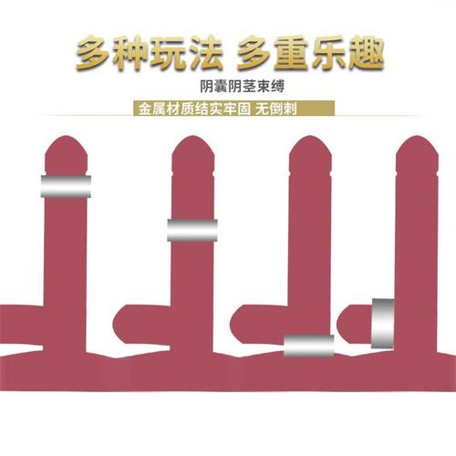 sm金属男用负重阴囊束缚器重重型吊坠锁精环音乐枕
