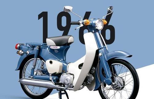 伟大的摩托车,本田幼兽(super cub)一亿辆