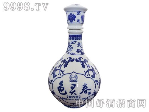龟灵春酒·青花(瓶)