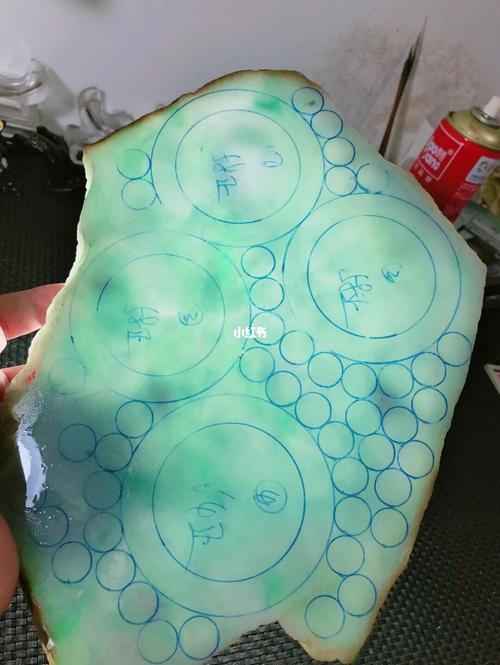 糯冰种满晴底翡翠手镯板料_冰种_翡翠手镯_翡翠_时尚