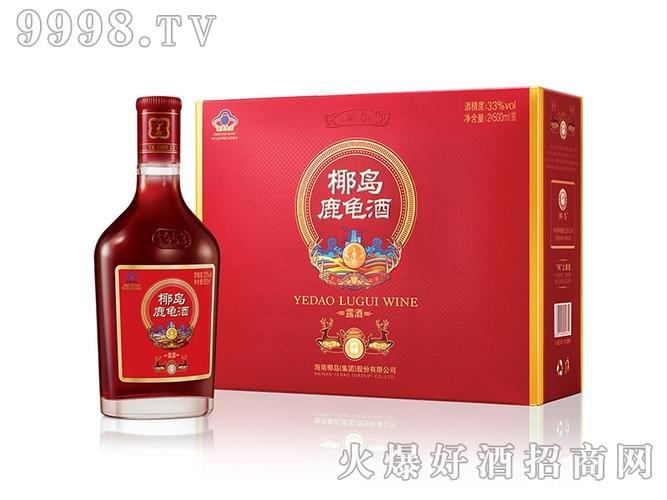 椰岛鹿龟酒瑞福(卖场装)500ml