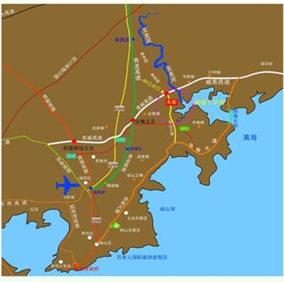 大乳山滨海旅游度假区的地理位置
