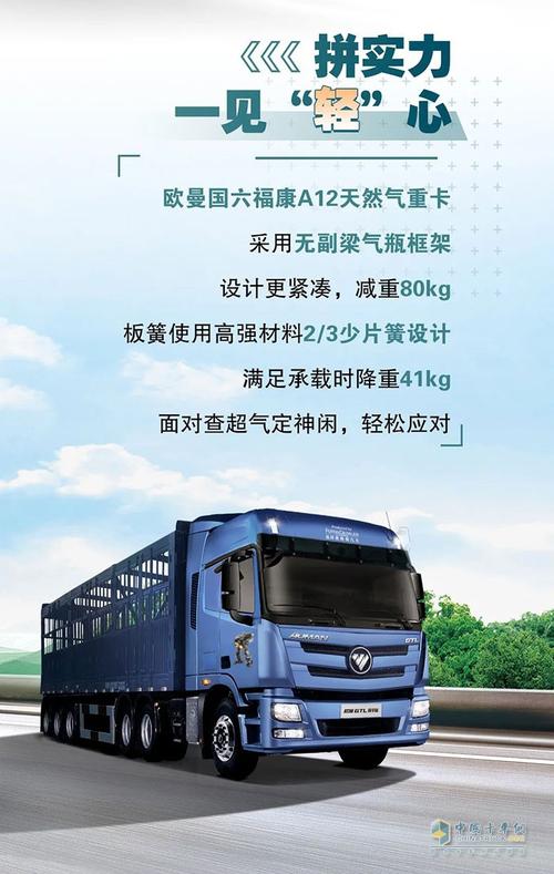 欧曼超级重卡自重86t轻你自重