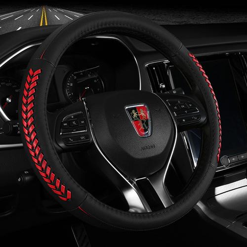 荣威i5ei6rx5max方向盘套350 rx8 e950e550rx3真皮汽车把套免手缝