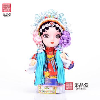 q版京剧脸谱 卡通娟人 人偶娃娃 中国特色新年春节礼品 杨贵妃京剧
