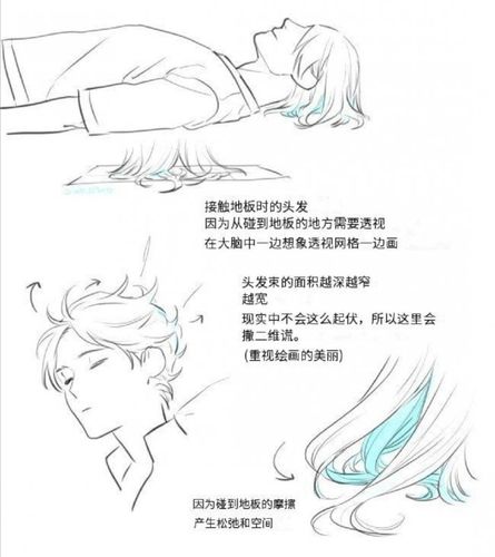 教程头发怎么画?二次元男发型绘画技巧(3)